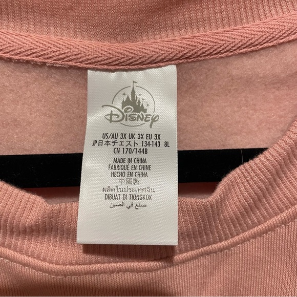 Disney fleece lined sweatshirt - Picture 3 of 3